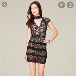 Bebe Madison lace dress